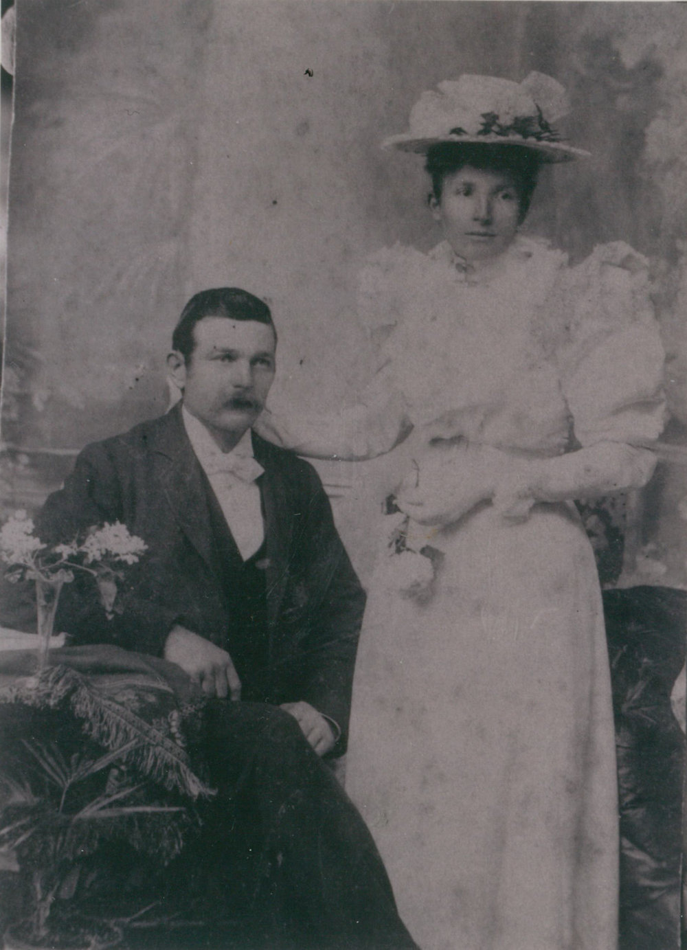 Wedding of Cornelius O'Keefe and Julia Kelly 1899
