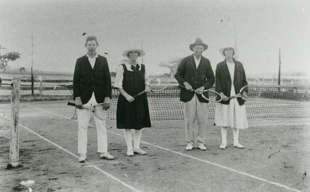 Croft Tennis Court, Shellharbour 1923