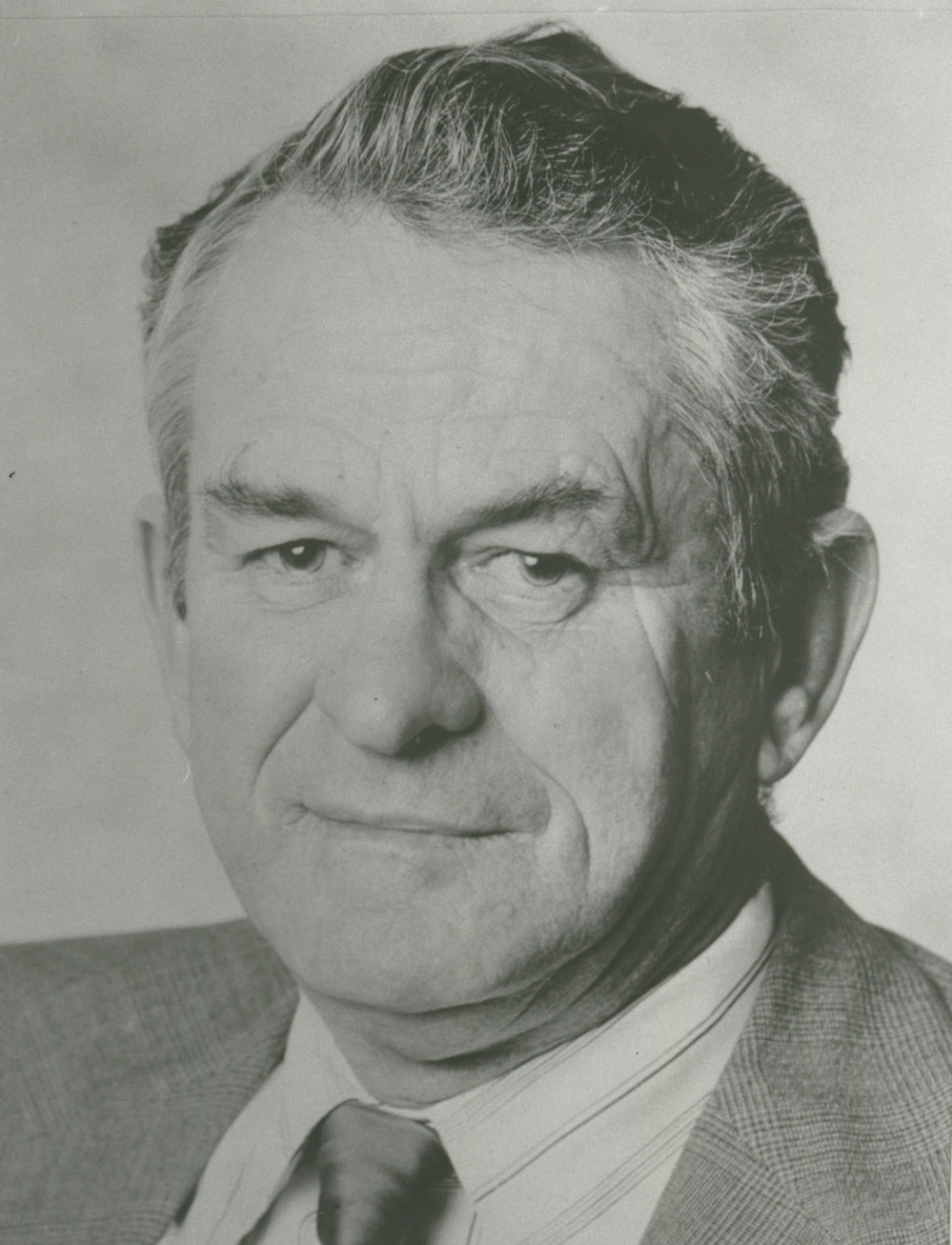 W A Dunster, Chairman Illawarra Cooperative Central Dairy Society 1973-1981