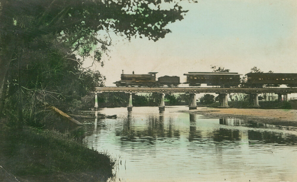 Railway Bridge, Albion Park c.1908