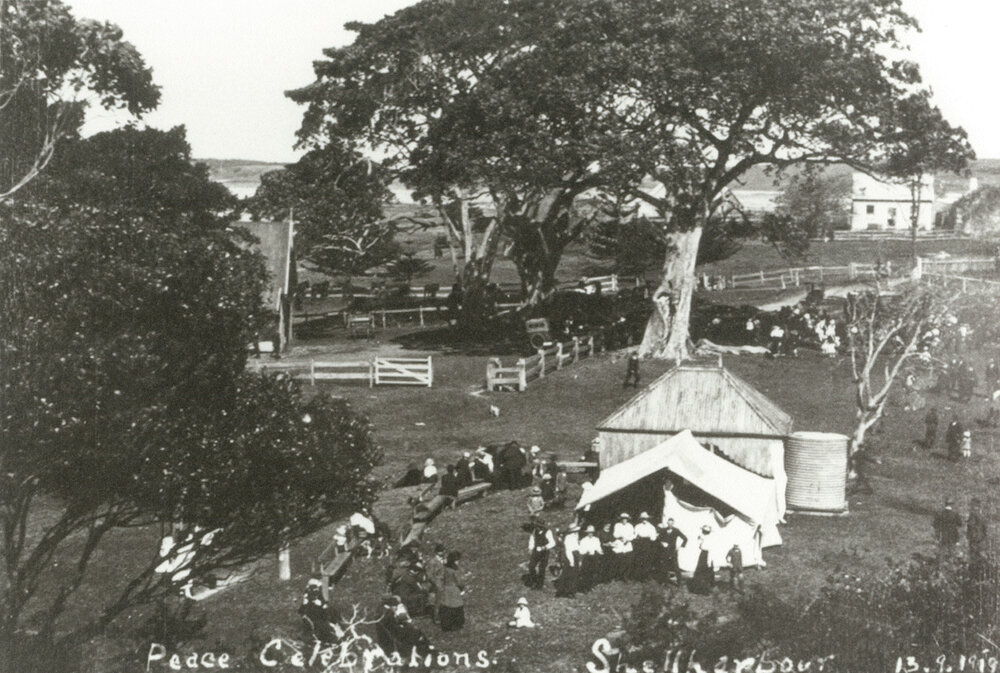 Peace celebrations at Little Park, Shellharbour
