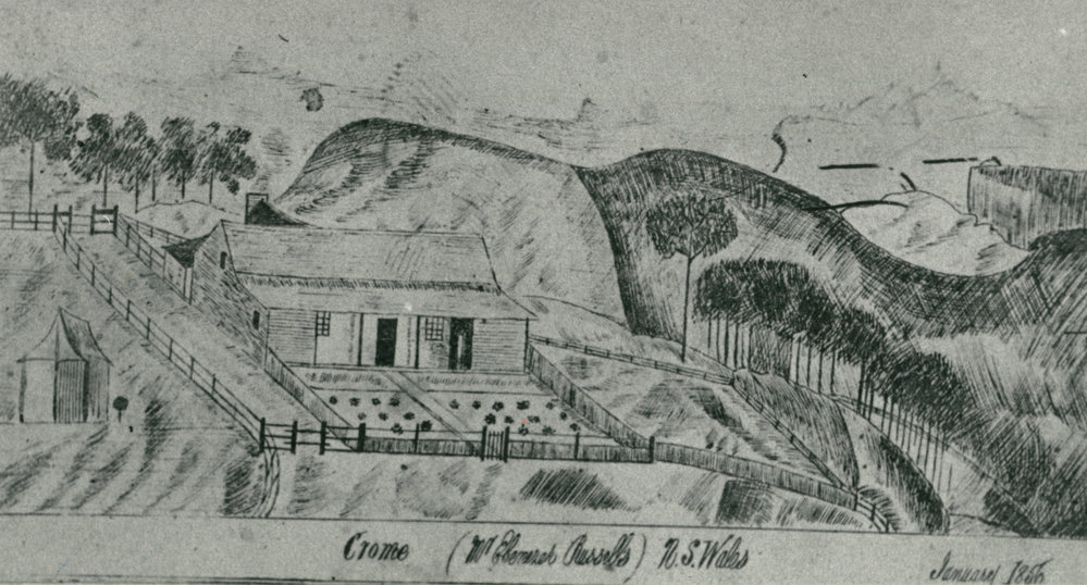 Home of Ebenezer Russell 1856
