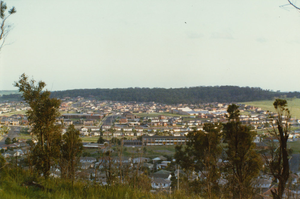Barrack Heights and Blackbutt from Mt Warrigal