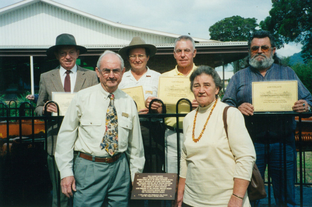 Dedication of the Tongarra Mine coal loader at Tongarra Bicentennial Museum