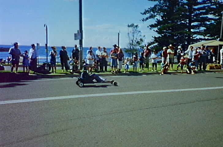 Billy cart racer at Shellharbour Fest 2000