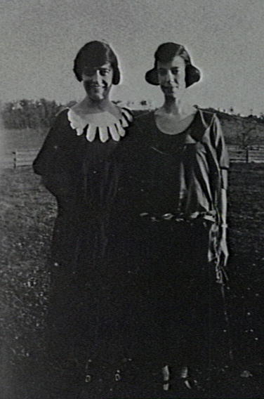 Millie Raftery &amp; May Timbs at Mt Terry Farm