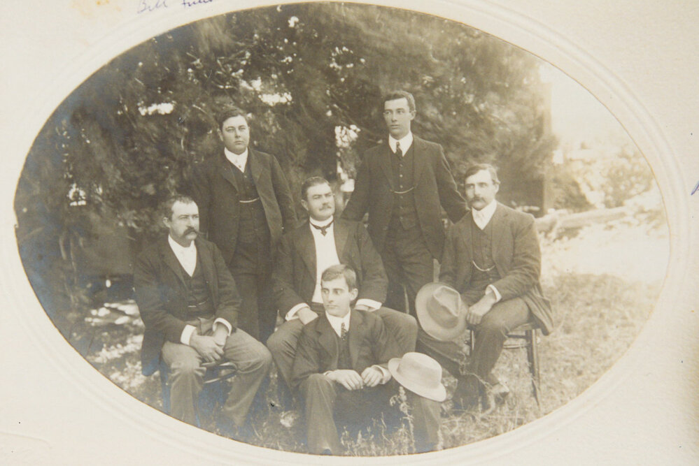 The Fuller boys at Dunmore House 1909