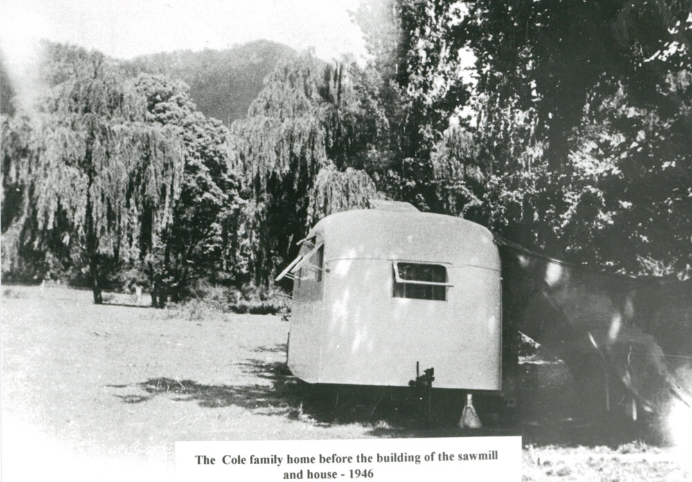 The Cole family home 1946