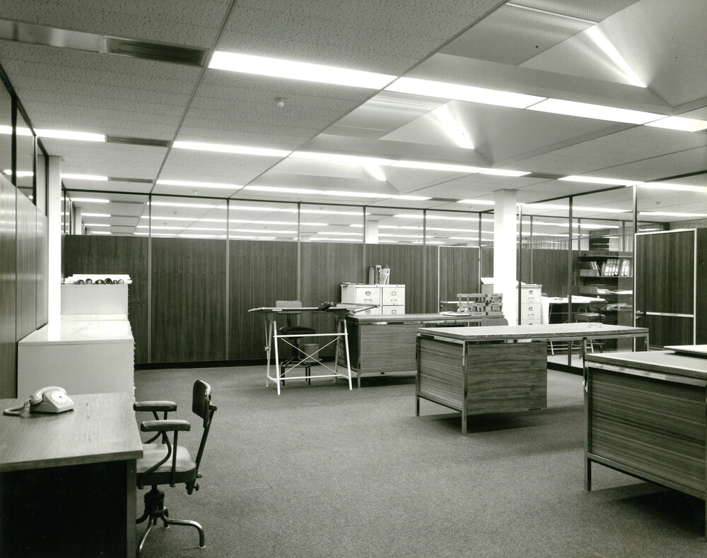 Engineer's office, Shellharbour Council Chambers, Warilla 1969