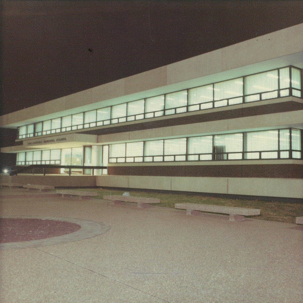 Front entrance of Shellharbour Council Chambers, Warilla