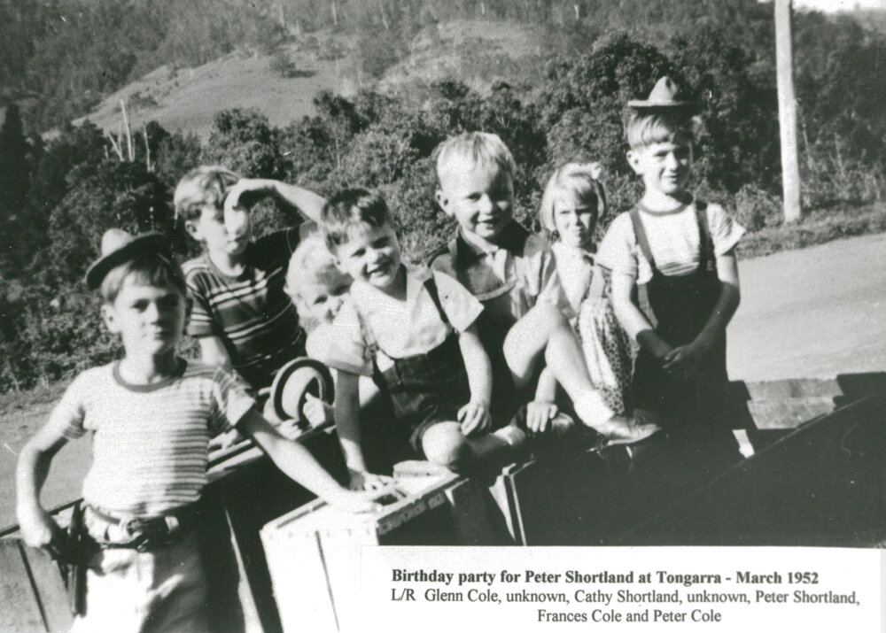 Birthday party for Peter Shortland at Tongarra