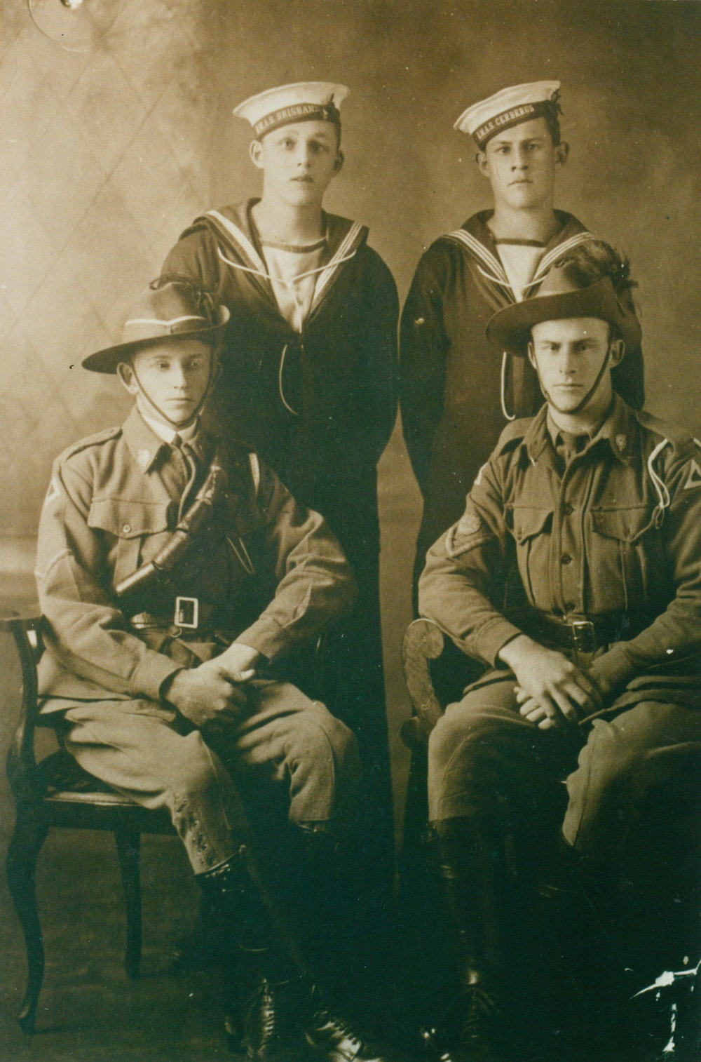 Rupert, Norman, Bruce and Bert Weston
