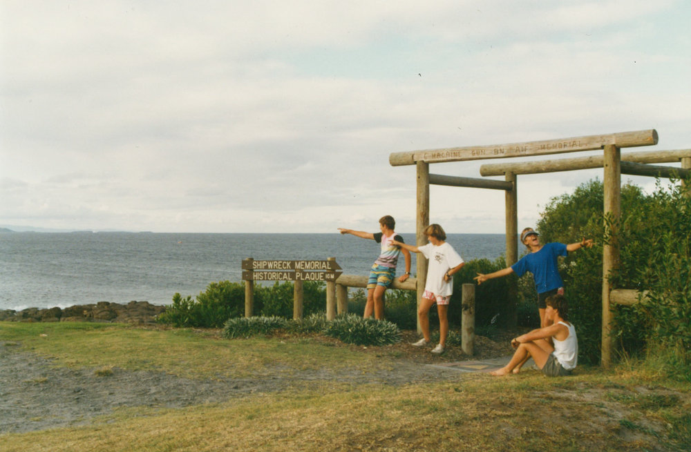 Memorial archway, Bass Point