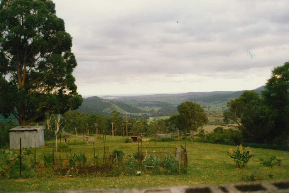 View from Tongarra Mine manager's cottage to Albion Park