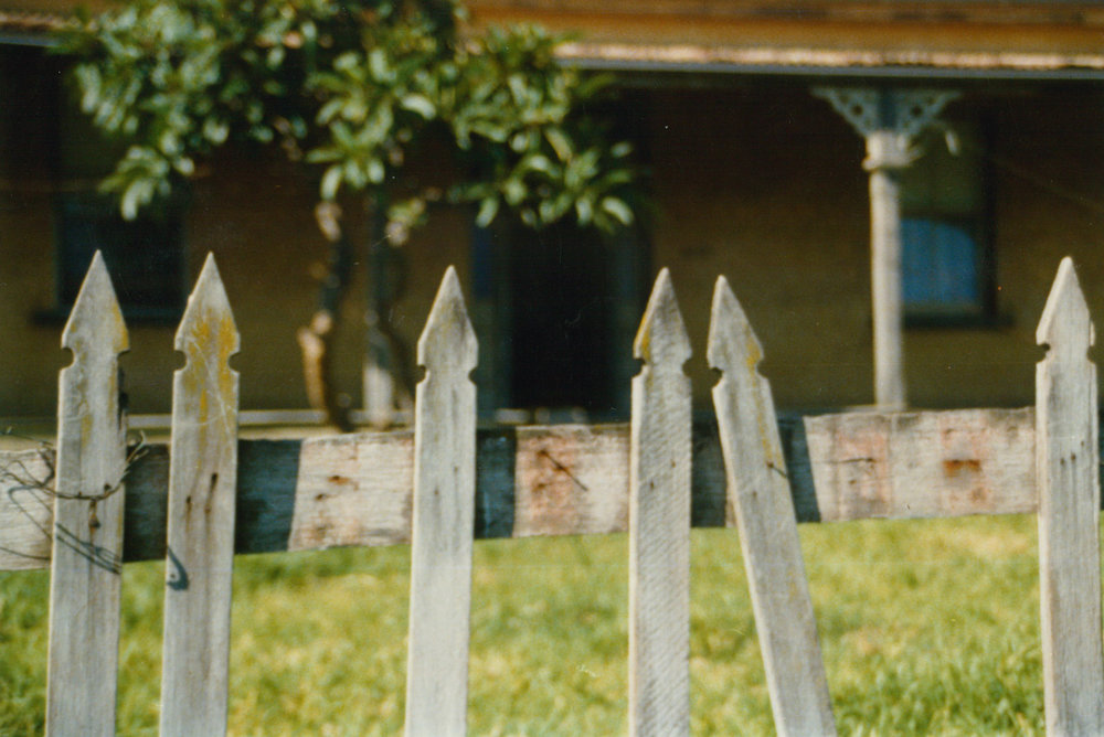Picket fence at 'Killarney'