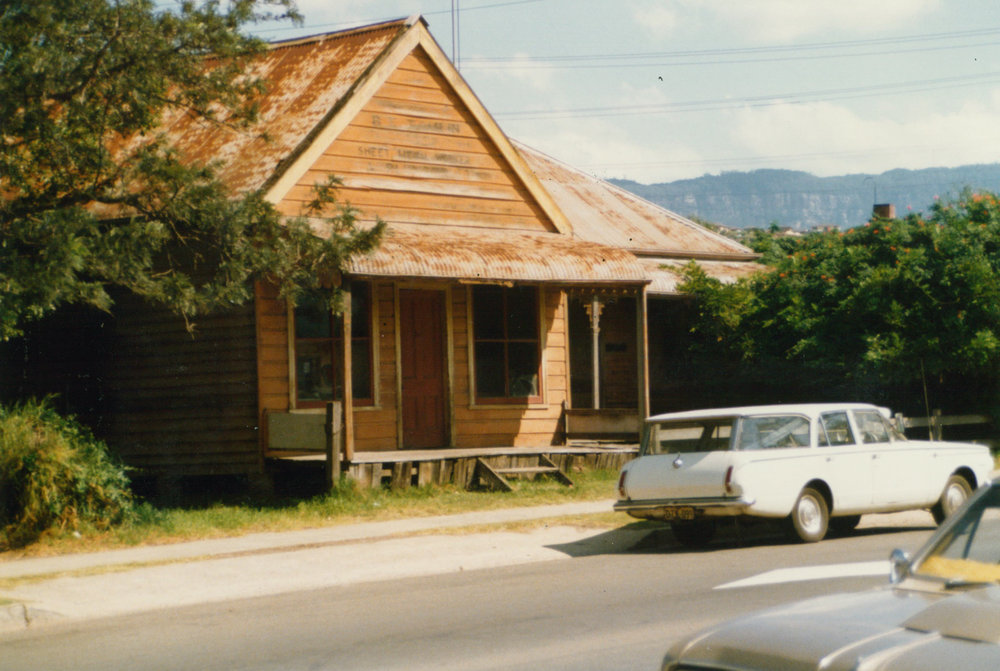 Henry William Parkinson's plumbing and tinsmith shop, Albion Park