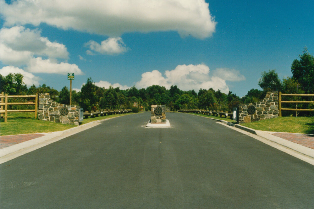Entrance to Blackbutt Forest Reserve