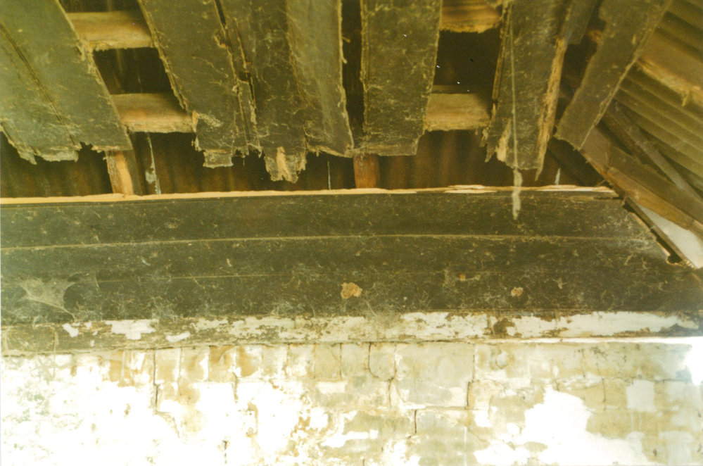 Original ceiling at 'Hillcrest'