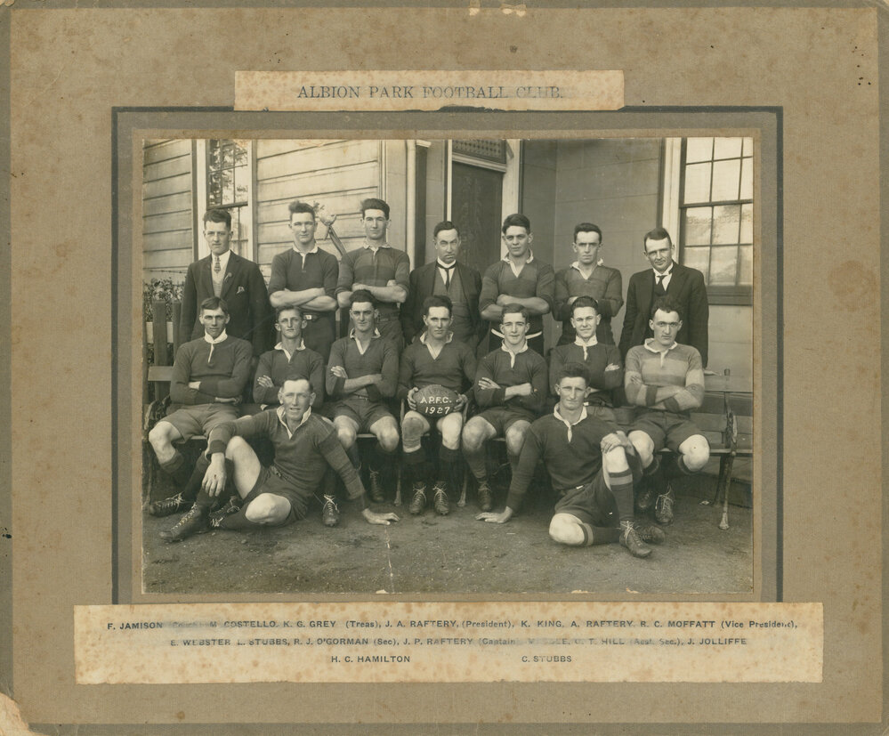 Albion Park Football Club 1927
