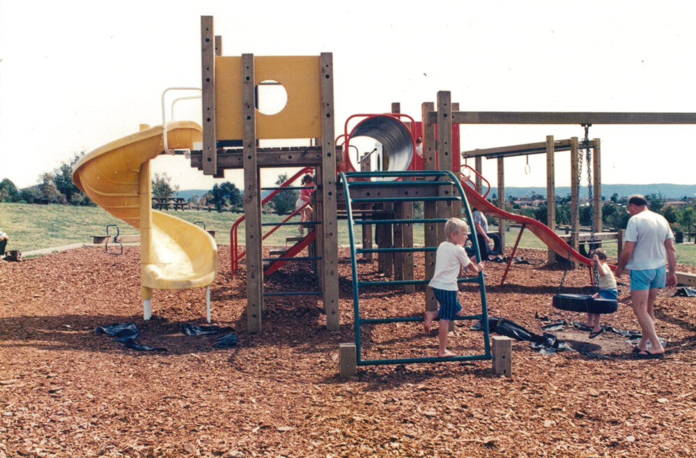Playground at Blackbutt Forest Reserve