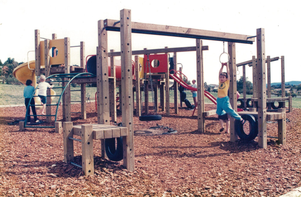 Playground at Blackbutt Forest Reserve