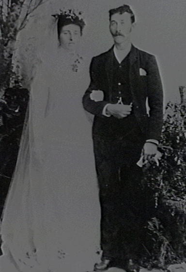 Marriage of George Brownlee and Elizabeth O'Keefe
