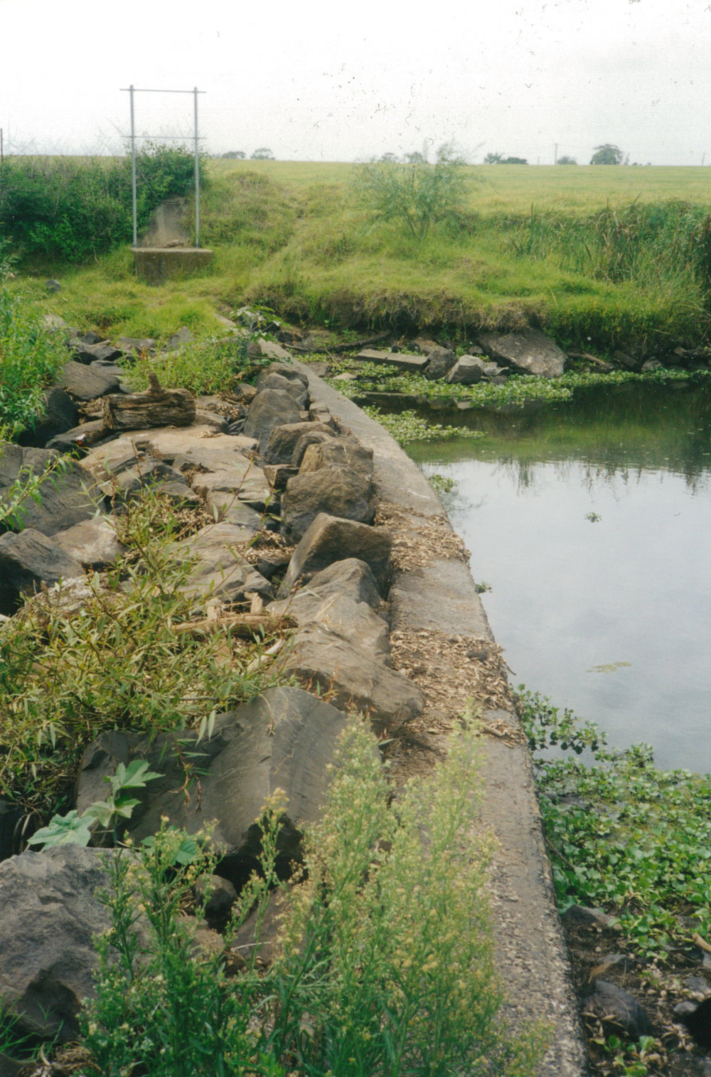 Macquarie Rivulet weir