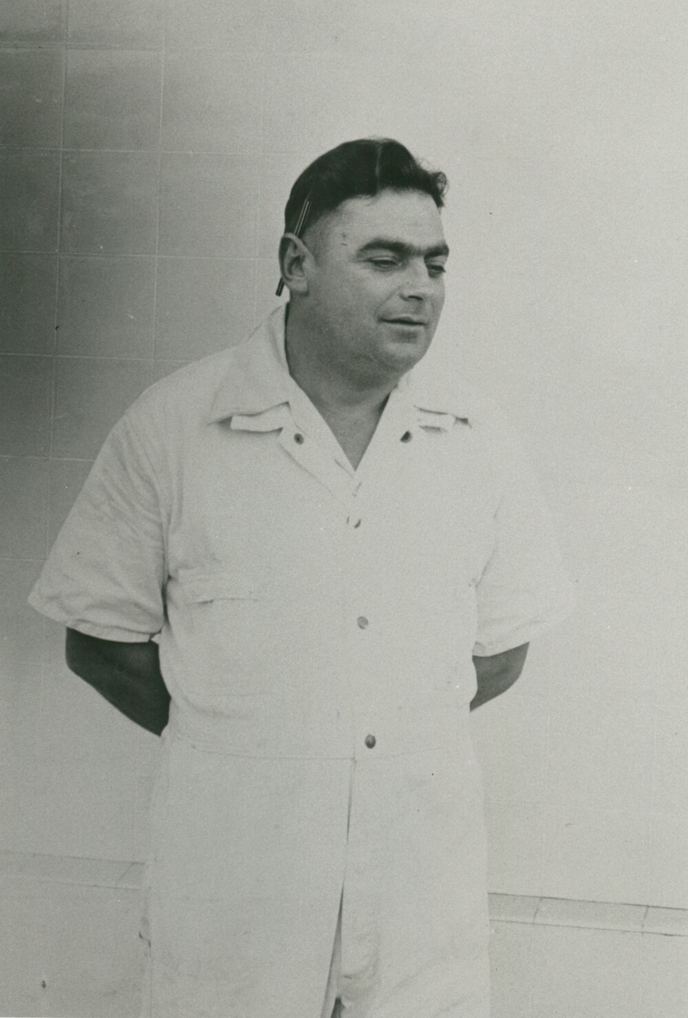 Kevin Raftery, foreman, Illawarra Cooperative Central Dairy Company 1950