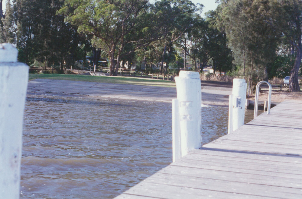 Oak Flats Sailing Club boat ramp 1994
