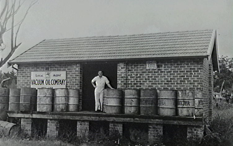 Kevin Raftery at the Illawarra Cooperative Central Dairy factory store