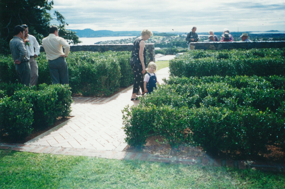 Hedge maze of Wentworth Cottage