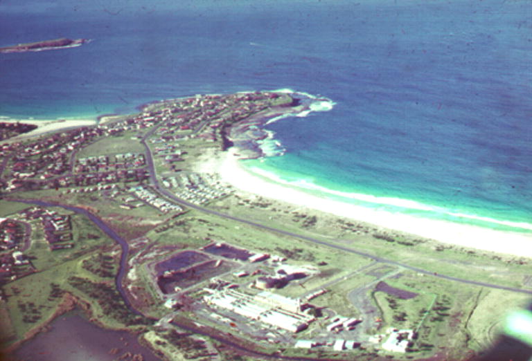 Aerial view of Barrack Point