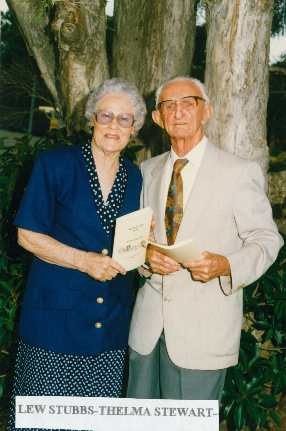 Thelma Stewart &amp; Lew Stubbs 1996