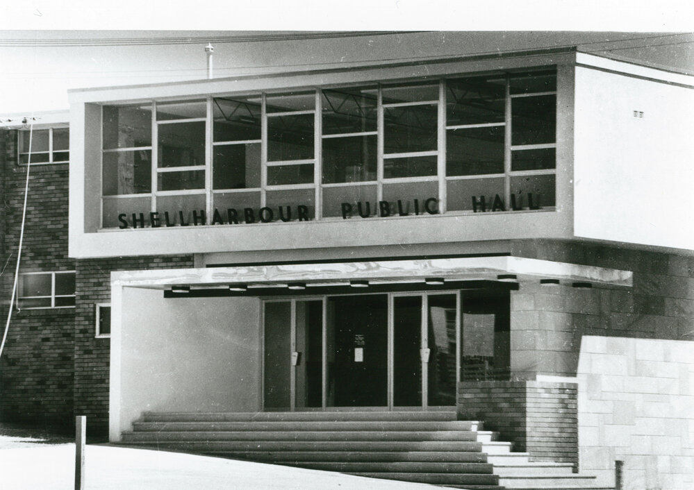 Shellharbour Public Hall in the 1960s