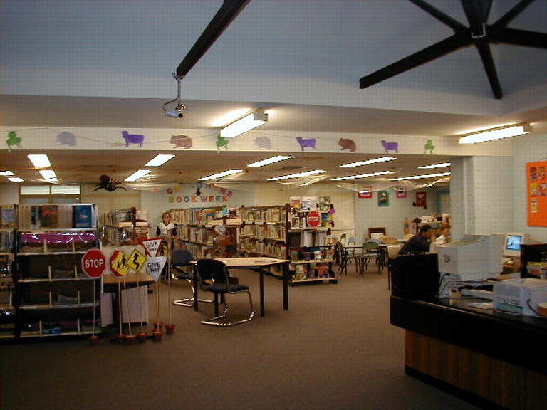 Interior of Warilla Library