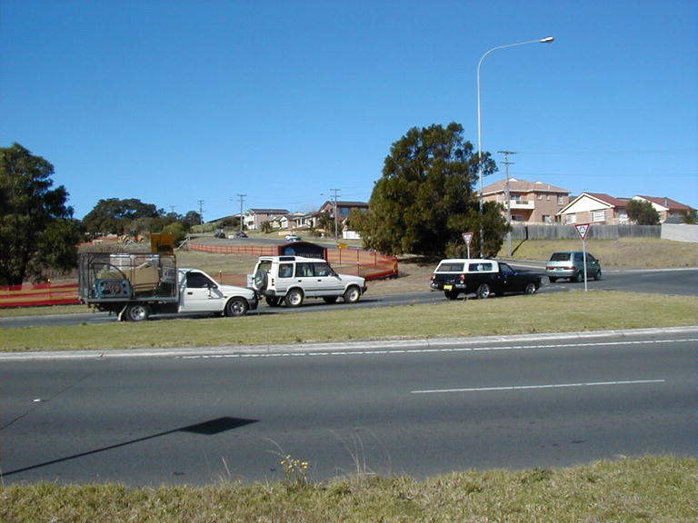 The intersection at Lakeview Estate, Blackbutt