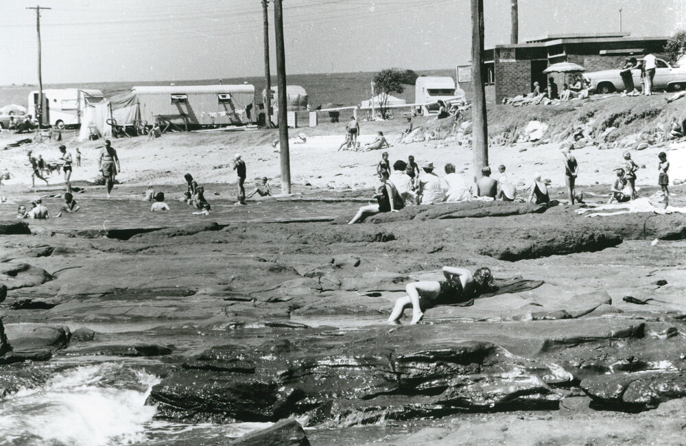 Shellharbour Pool in the 1950s