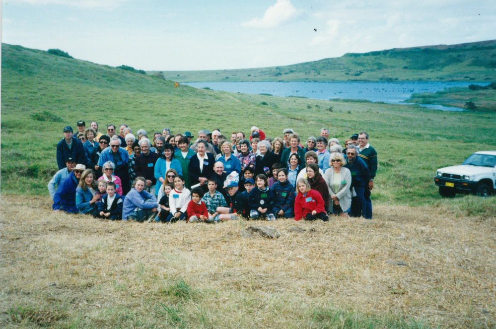 Descendants of Edward &amp; Mary Killalea at the unveiling of the Edward Killalea plaque