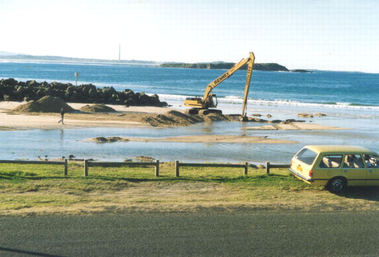 Opening Little Lake to the sea