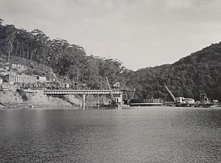 Pumping station at Cordeaux Dam