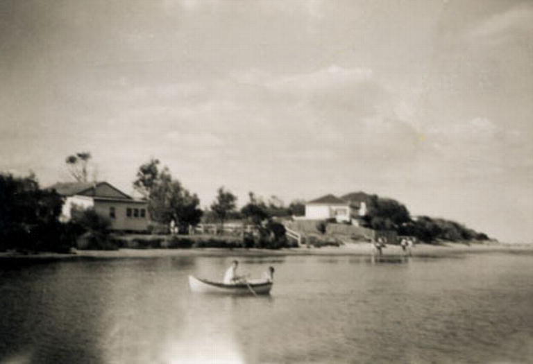 Rowing on Little Lake in the 1950s