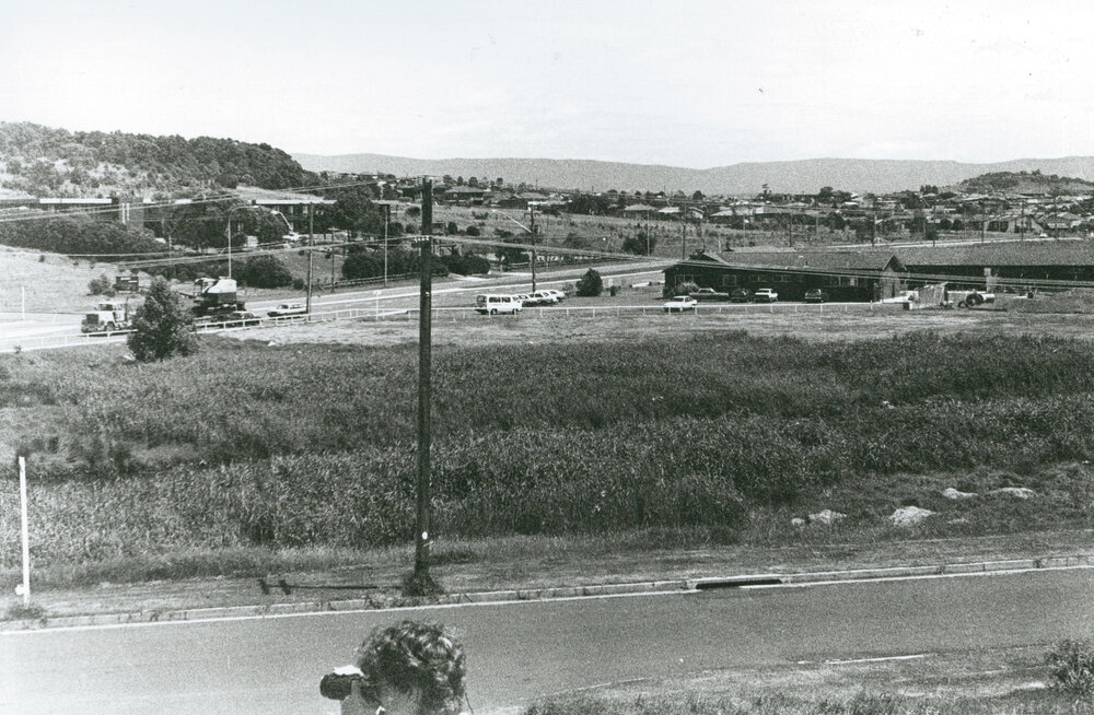 Peterborough School &amp; Blackbutt Motel c.1985