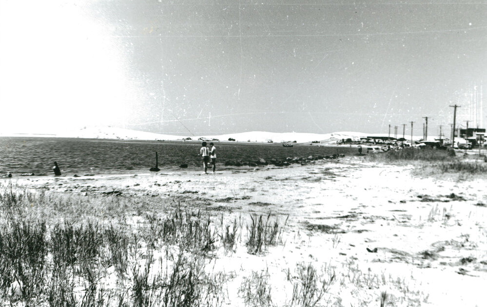Lake Illawarra foreshore in the 1950s