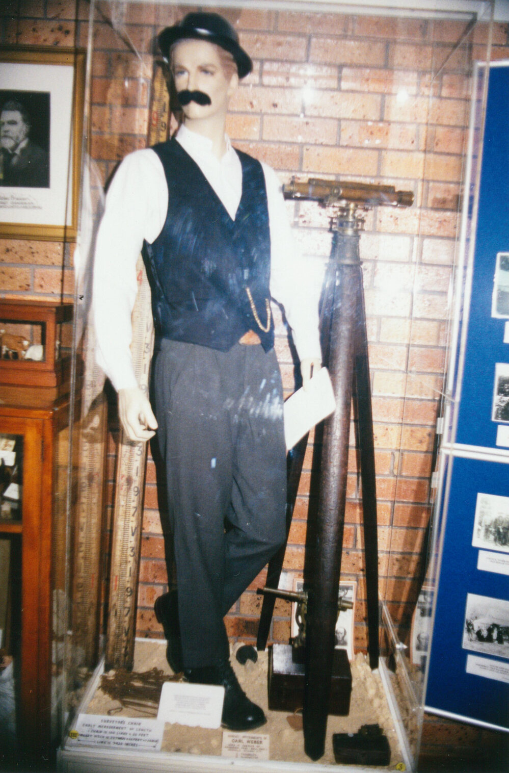 Carl Weber display at Tongarra Museum