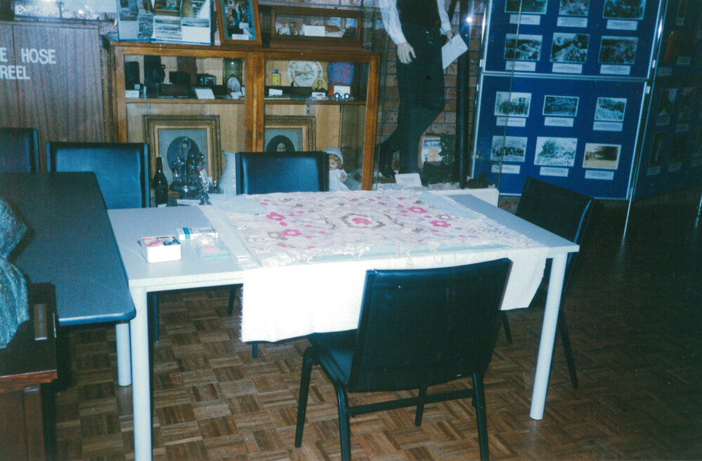 Restoration of the Sarah Thomas quilt at Tongarra Museum