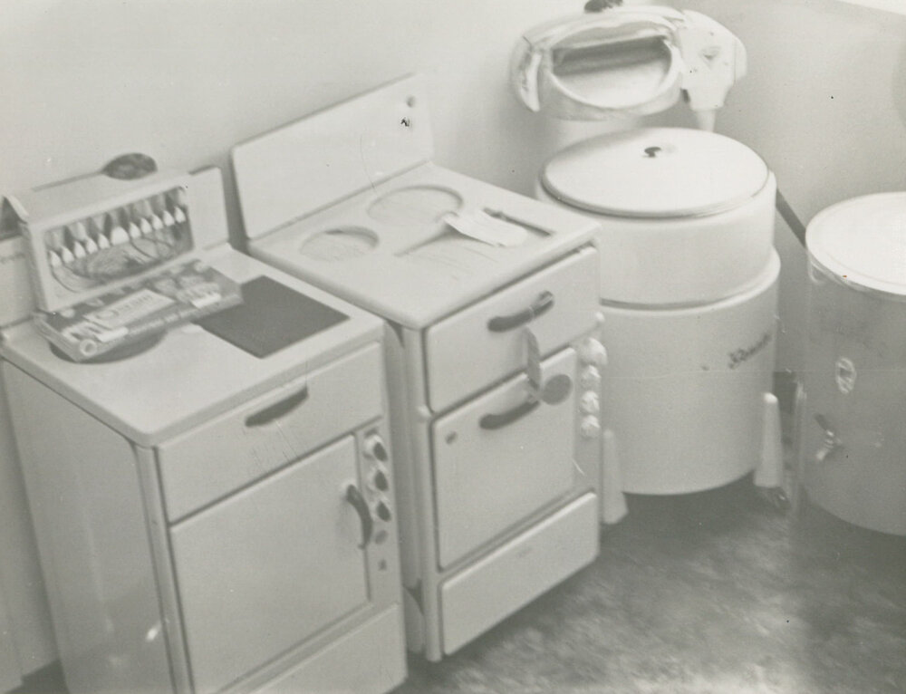 Domestic equipment in the 1950s