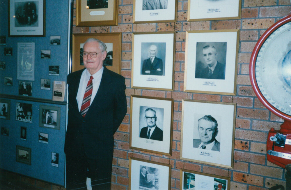 Ray Carmody, former Director of the Illawarra Cooperative Central Dairy 1971-1973