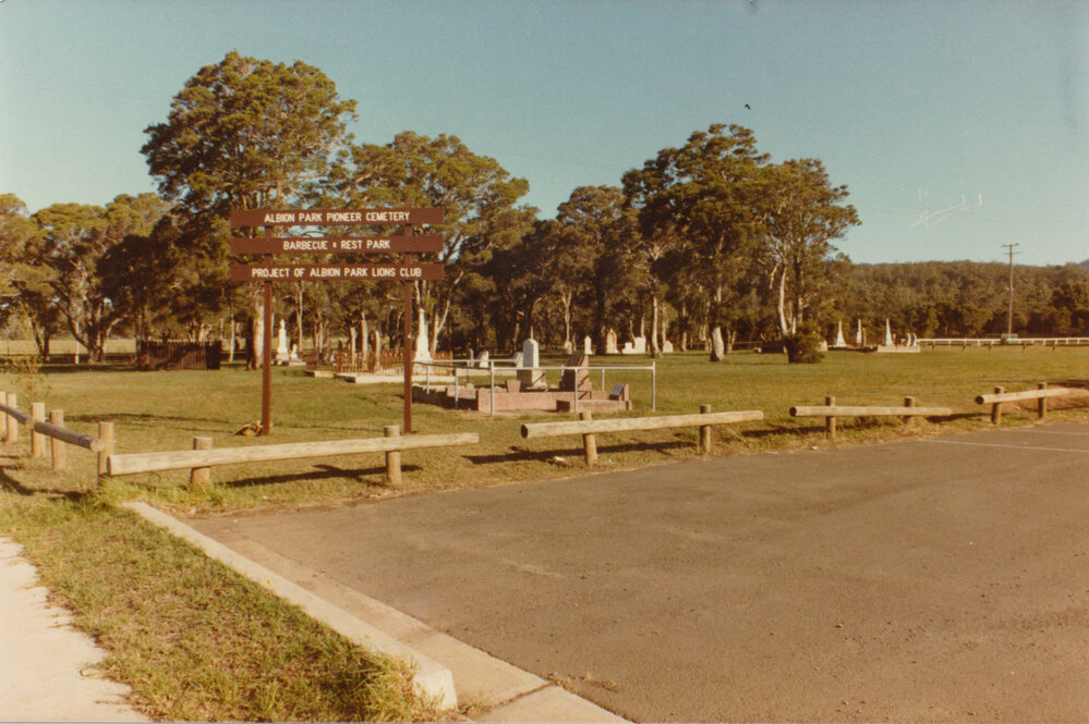Albion Park Pioneer Cemetery 1983
