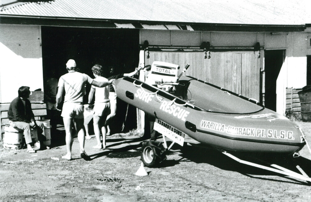 Warilla Barrack Point Surf Club Inflatable Rescue Boat (IRB)