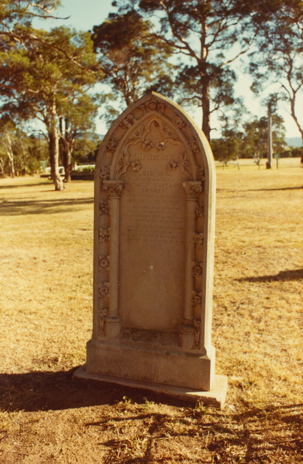 Elsie May Fraser Headstone, Albion Park Pioneer Cemetery